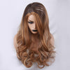 Mix Colors Fashion Cosplay Synthetic Long Curly Hair Wig Costume Wigs For Party - bQute LuXe Hair & Lash Boutique 