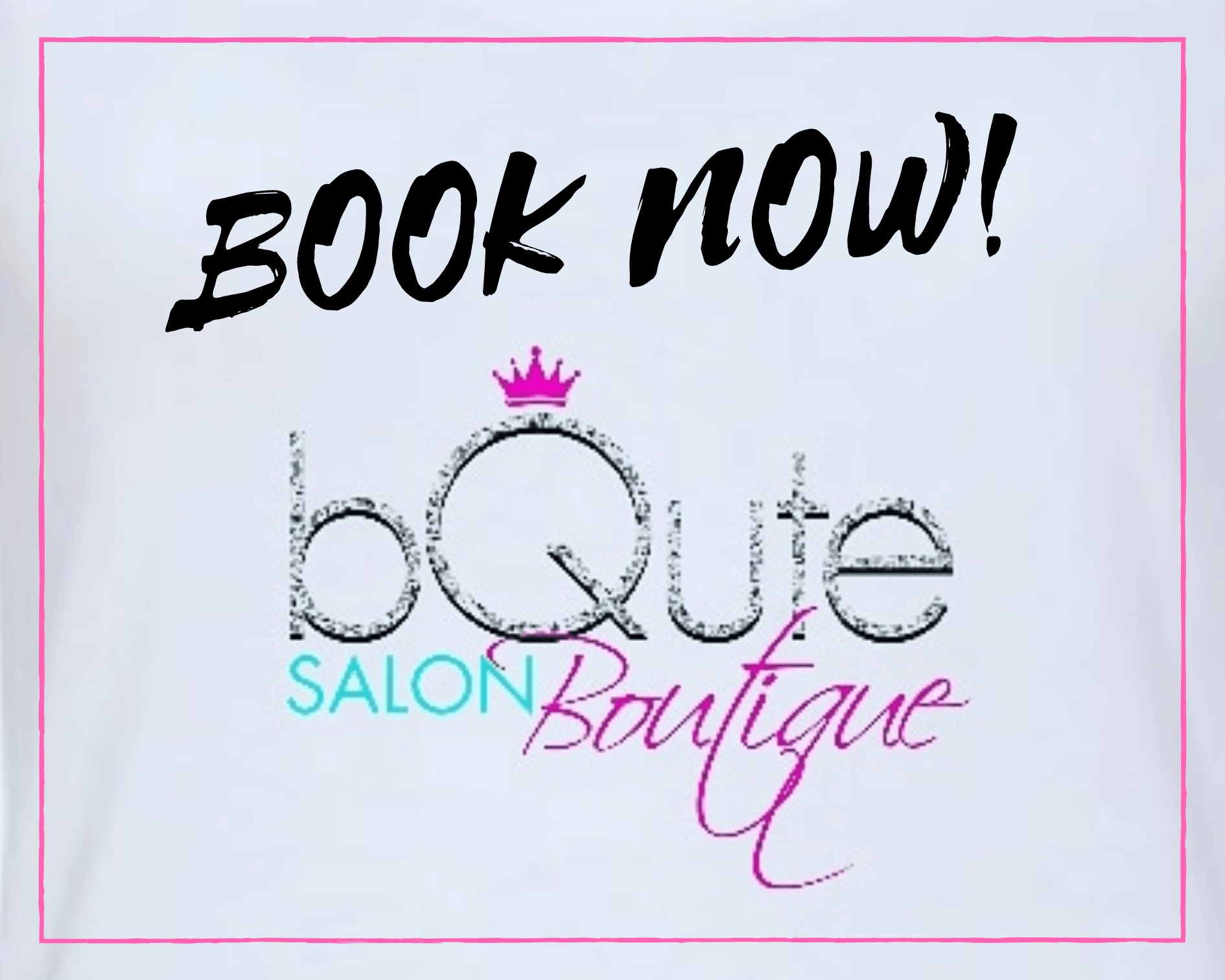 Salon Session Signature Service Scheduling - bQute LuXe Hair & Lash Boutique