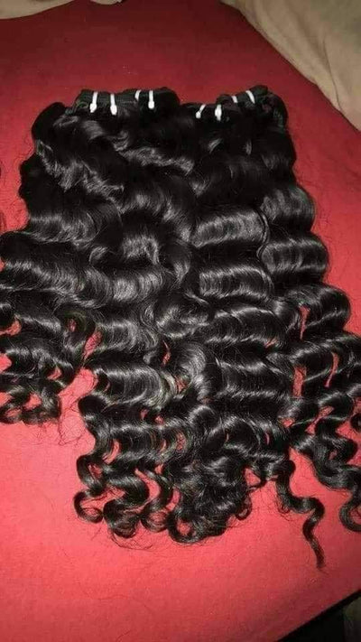 Raw Virgin Indian Hair Ocean Sheer Wavy Bundles - bQute LuXe Hair & Lash Boutique