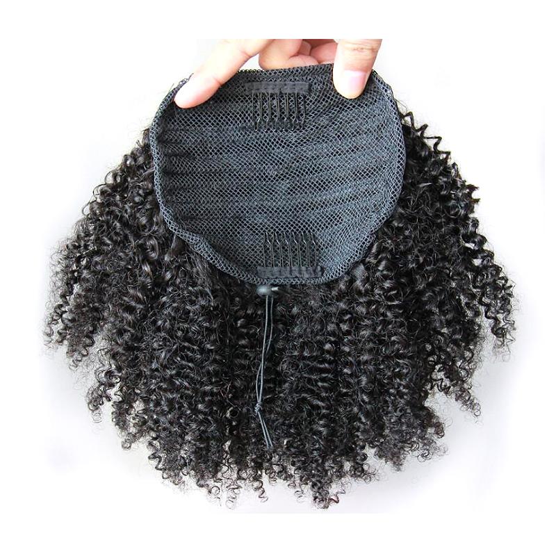 Kinky Curly Afro Puff Ponytail - bQute LuXe Hair & Lash Boutique