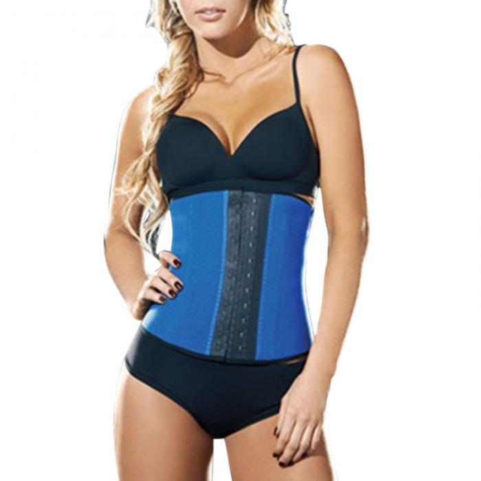 Fashion Women Latex Rubber Waist Trainer Cincher Underbust Corset Body Shaper Shapewear Slimming Product For Women - bQute LuXe Hair & Lash Boutique