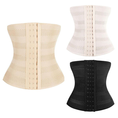 2017 Women Slimming Wraps Shapewear Body Shaper Slimming Control Belt Waist Trainer Corset Postpartum Cincher Girdle S-5XL HB88 - bQute LuXe Hair & Lash Boutique
