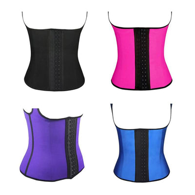 Women Slimming Wraps Waist Trainer Vest Latex Corset Slimming Chest Binder Belts Trainers Hot Shapers Waist Shapewear - bQute LuXe Hair & Lash Boutique