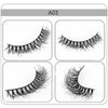 zwellbe 1 pair 3D Mink  Eyelashes False Eyelashes Soft Natural Upper Eyelashes Handmade Fake Eye Lashes Extension for Make Up - bQute LuXe Hair & Lash Boutique