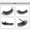 zwellbe 1 pair 3D Mink  Eyelashes False Eyelashes Soft Natural Upper Eyelashes Handmade Fake Eye Lashes Extension for Make Up - bQute LuXe Hair & Lash Boutique