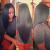 8A Brazilian Straight Hair Bundles Human Hair Weaves 100% Natural Weave Hair Extensions 3 Bundles - bQute LuXe Hair & Lash Boutique 