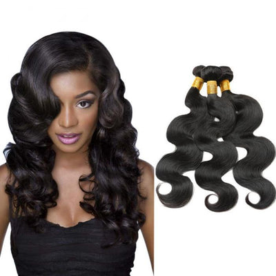 100% Virgin Brazilian Virgin Hair Body Wave Bundles - bQute LuXe Hair & Lash Boutique