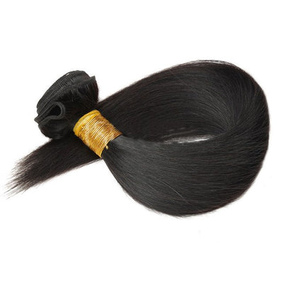 Natural Color 8-28 Inch Human Hair Bundle Brazilian Body Wave Hair Weaving Black Non-Remy Hair Extension - bQute LuXe Hair & Lash Boutique