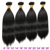 Natural Color 8-28 Inch Human Hair Bundle Brazilian Body Wave Hair Weaving Black Non-Remy Hair Extension - bQute LuXe Hair & Lash Boutique