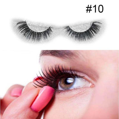 Real 3D Mink Soft Long Natural Eye Lash Extension - bQute LuXe Hair & Lash Boutique