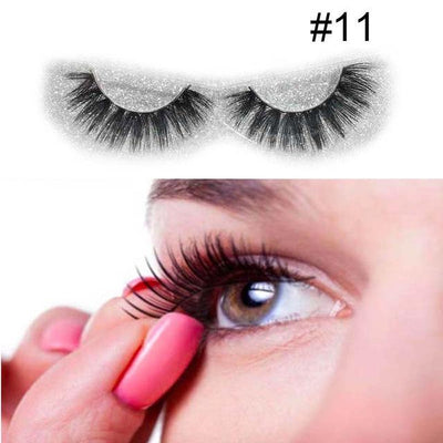 Real 3D Mink Soft Long Natural Eye Lash Extension - bQute LuXe Hair & Lash Boutique