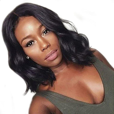 Women long Black Front Hairstyle Synthetic Hair Wigs For Black Women Drop Shippinng DE05 - bQute LuXe Hair & Lash Boutique