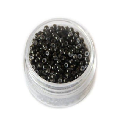 2016 Silicone Link Ring Beads Fusion Hair Extension Crimp FeatherLined Micro Stick Wig Clips - bQute LuXe Hair & Lash Boutique