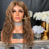 Fashion Wig Lace Front Wig Body Wavy Long Cruly Fiber Hair Women's Full Wig - bQute LuXe Hair & Lash Boutique