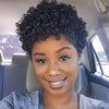 Fashion Women's Curly Wave   Hair  Wigs Wavy Short  Wig Black  New - bQute LuXe Hair & Lash Boutique 